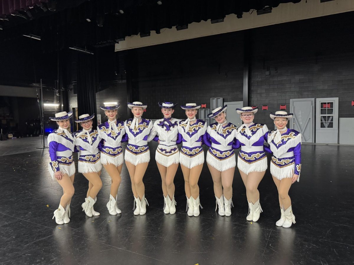 Sophomore Belles at the end of showcase